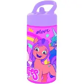 My Little Pony , Vandflaske Med Sugerør - Pink - ONE SIZE