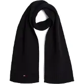Tommy Hilfiger Small Flag Scarf - Black - ONE SIZE
