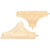 Big Jigs Wooden Rails - T-junction 2 pcs.