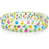 Intex Fishes 3 Rings Pool Monivärinen 204 Liters