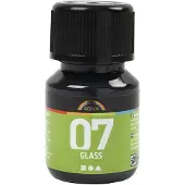 Creativ Company Permanent Glass Paint - Musta 30ml