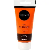 Creativ Company Pigment Art Acrylic Paint Oranssi 75ml