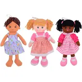 Johntoy Baby Rose Soft Doll 40cm.