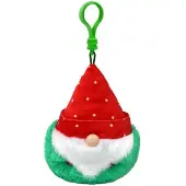 TY Beanie Boo's Clip Christmas Gnome Topsy 7cm