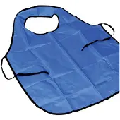 Creativ Company - Blue Painter's Apron with Neck Loop Set of 10
