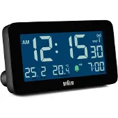 Braun BC10 Digitaalinen herätyskello - Musta