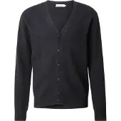 Casual Friday Cfkarl Lambswool Cardigan - Black - XXL