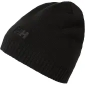 Helly Hansen Brand Beanie - Black - ONE SIZE