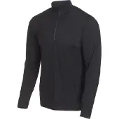 Ivanhoe Men's Underwool Sonny Half Zip Black Kerrasto yläosat XXL