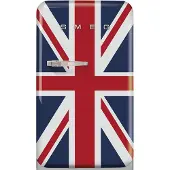 Smeg FAB10RDUJ6 jääkaappi pakastelokerolla, union jack