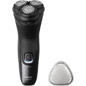 Philips Shaver 3000X Series X3051/00 Sähköparranajokone märkä- ja kuiva-ajoon, Parranajokone kääntyvällä päällä, Musta, PowerCut blade system, For ...
