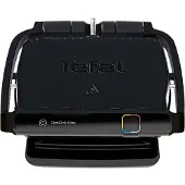 Tefal OptiGrill Elite GC7508, Musta, Termoplastinen, Suorakulmainen, Valmis, Lämpötila, 363 mm, 341 mm