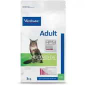 Virbac Veterinary HPM Adult Salmon Neutered - Entire Cat steriloiduille ja steriloimattomille kissoille, 3 kg
