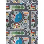 KMCarpets Liikennematto 120x160 cm, Harmaa
