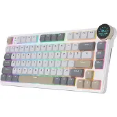Royal Kludge N80 Pearly Dawn, Brown Switch, US