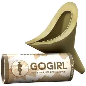 GoGirl Khaki Hygieniatarvikkeet Camo OneSize