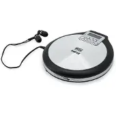 Soundmaster CD9220 Kannettava CD-soitin - Musta, Ruostumaton teräs