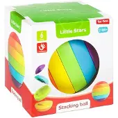 Toi-Toys Little Stars Baby Stacking Tower Puzzle Ball 6pcs.