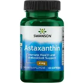 Swanson Health Astaksantiini, 4 mg - 60 kapselia