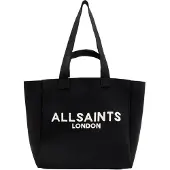 AllSaints Ostoskassi 'IZZY' musta / valkoinen