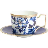 Wedgwood - Hibiscus Teekuppi ja Aluslautanen 22 cl