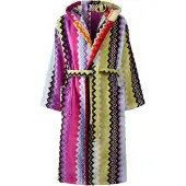 Missoni Giacomo Bathrobe Hooded - Multi/patterned - L