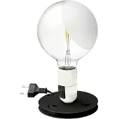 Flos Pöytävalaisin , Lampadina, Valkoinen, Olohuone, Metalli, Design