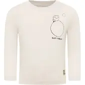 Jack Wolfskin Kids' Smileyworld Longsleeve Bone Pitkähihaiset paidat 92