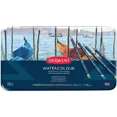 Derwent Watercolour 72 kpl vesivärikynä
