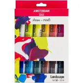 Amsterdam Standard Series akryylimaali maisemasarja | 12 x x