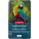 Derwent Chromaflow -värikynälajitelma, 12-osainen