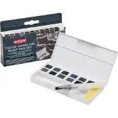 Derwent Tinted Charcoal paint pan set 12x1/2 nappia