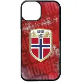 Phonecases3D iPhone 15 Norges Fotballforbund -3D suojakuori, musta