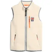 Superdry for woman. W5011914A Outdoor Vest off-white (XL), Casual, Polyester