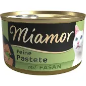 Miamor 12x85g Paté fasaani kissan märkäruoka