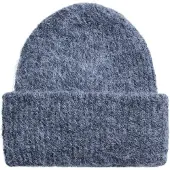 Pieces Pcbera Alpaca Blend Hood Noos Bc - Grey - ONE SIZE