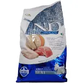 Farmina N&D Ocean Salmon, Cod & Cantaloupe Melon Adult Mini, Koiran kuivaruoka, 7 kg