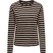 ONLY Onlnew Soph L/S O-Neck Top Box Jrs - Brown - M