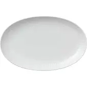 Royal Copenhagen - White Fluted Vati ovaali 23,5 cm
