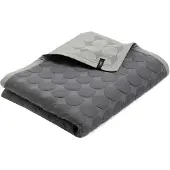HAY Mega Dot päiväpeitto organic 235x245 cm Dark grey