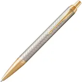 Parker IM Premium Warm Silver G.T -kuulakärkikynä, hopea/kulta