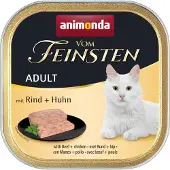 Animonda 32x100g nauta & kana kissan märkäruoka