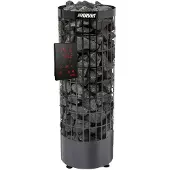 Harvia Sähkökiuas Cilindro Xenio Pc70xe Black Steel, 7kw, 6-10m³, Erillinen Ohjaus