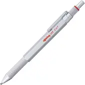Rotring 2164109, Kahdeksankulmainen, Hopea, Messinki, Musta, Sininen, Punainen, Terästä, 0,5 mm