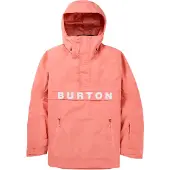 Burton Men's Frostner Anorak Peach Echo Laskettelutakit vuorettomat M