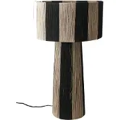 Affari of Sweden , JULLAN pöytävalaisin musta/luonnollinen 72 cm