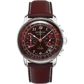 Zeppelin Miesten kello 76146 Los Angeles Punainen/Nahka Ø43 mm