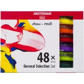 Amsterdam General 48x20ml akryylivärisetti