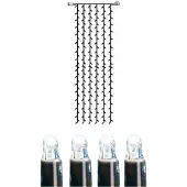 Star Trading System LED verho extra 204 valoa 1x4m kylmänvalkoinen