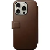 Nomad Modern Leather Folio Iphone 16 Pro Puhelinkotelo